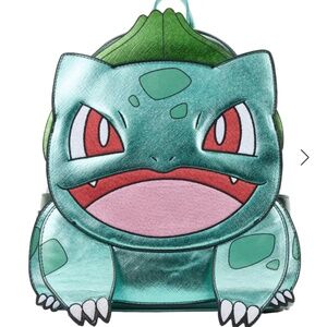Loungefly Pokemon Bulbasaur Metallic Mini Backpack